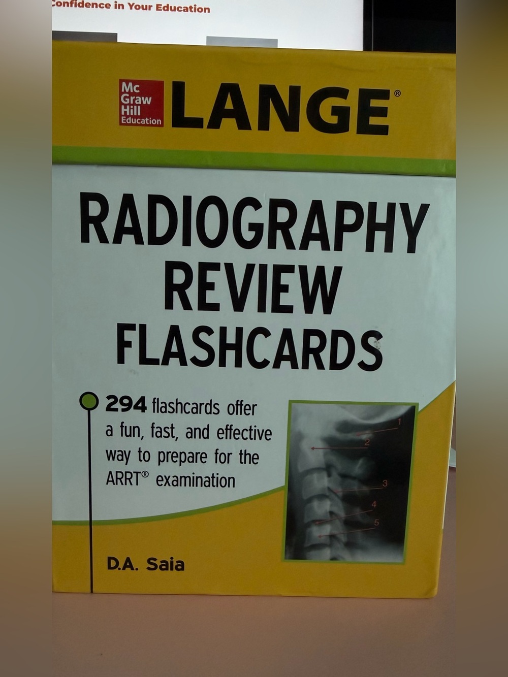 LANGE Radiography Review Flashcards - ARRT